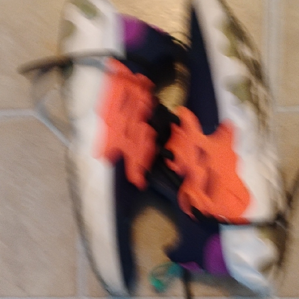 Nike Kids Sneakers - Orange, Purple, Black - Picture 2 of 5